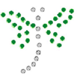 NBT 10 Dragon Fly - Amythyst and Pink Crystals